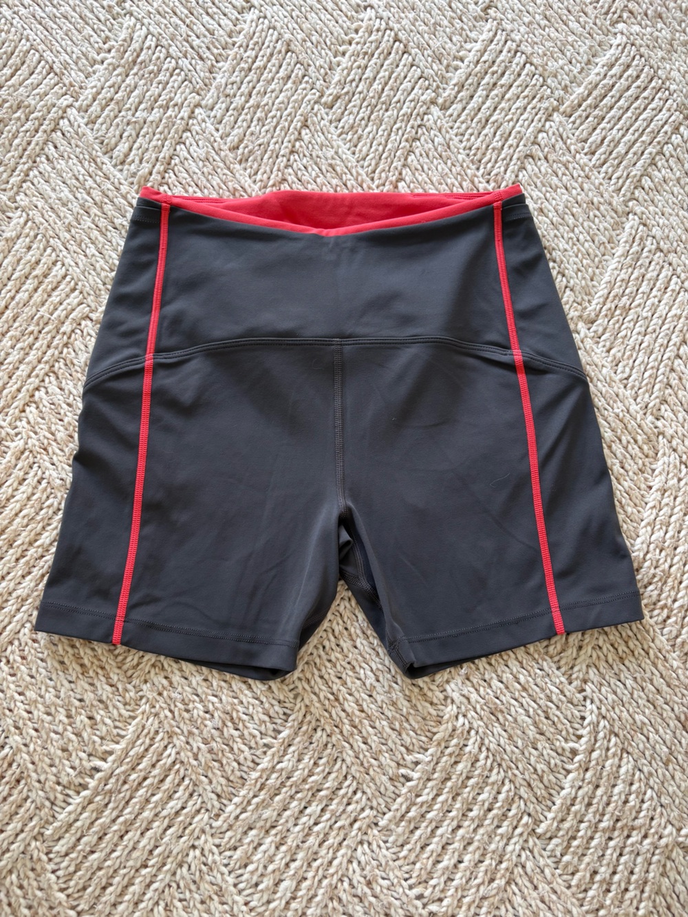 *2 for $50* Lorna Jane Women’s Bike Shorts with Red Trim